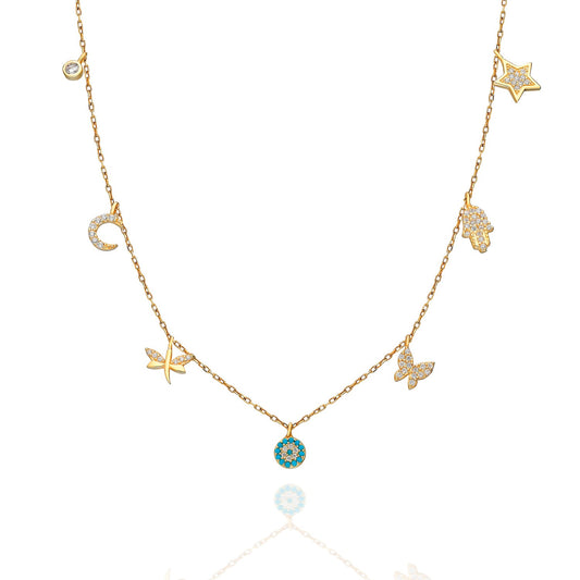 GJN384 925 sterling silver wholesale necklace