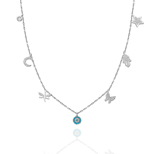 GJN385 925 sterling silver wholesale necklace