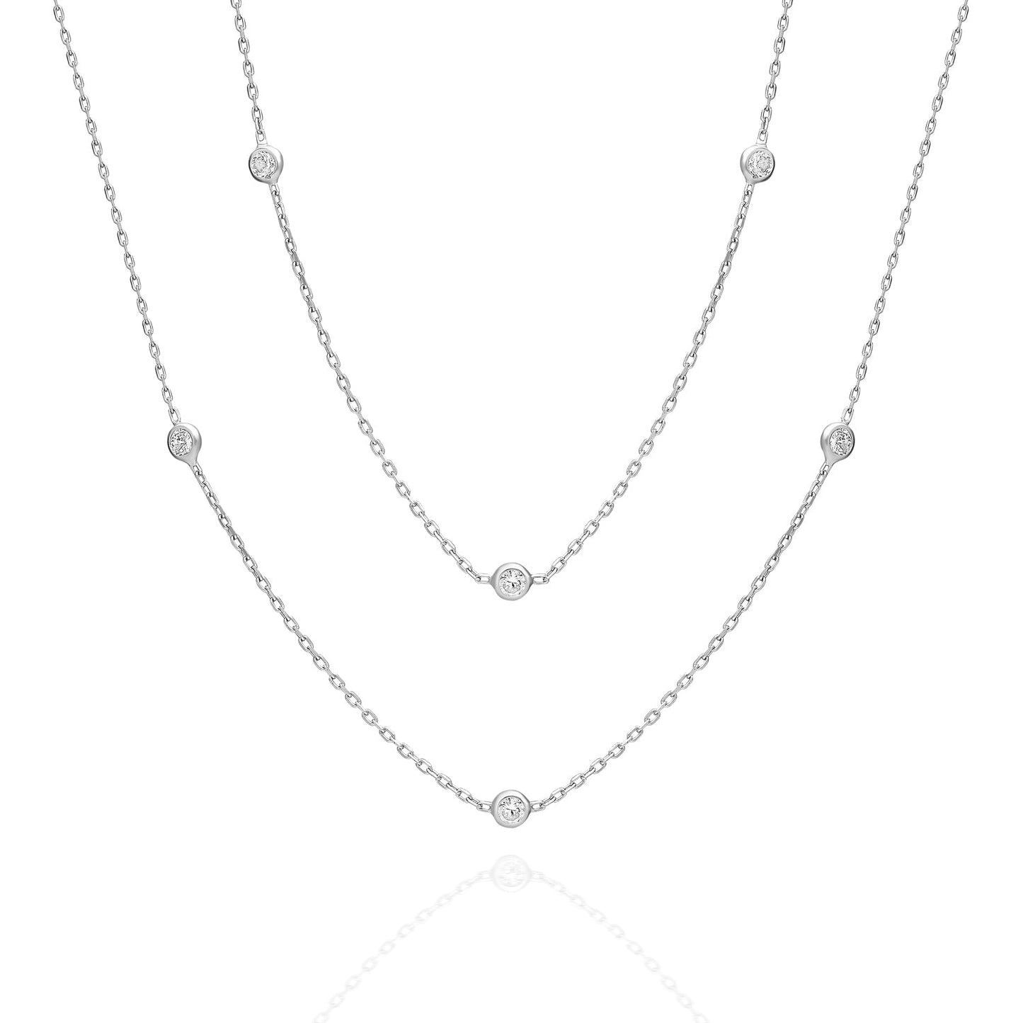GJN411 925 sterling silver wholesale necklace