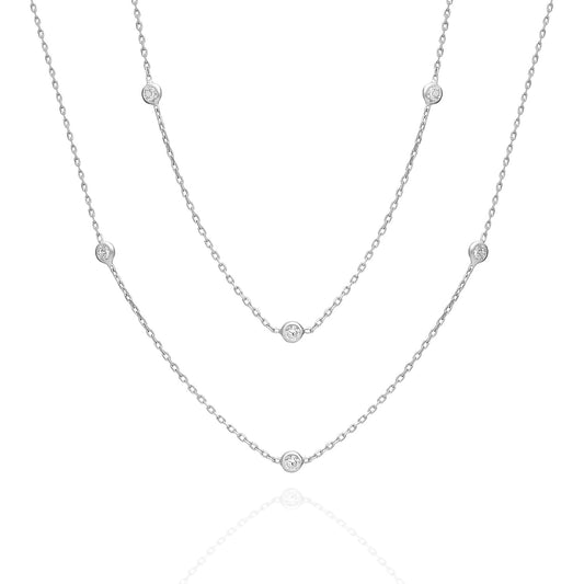 GJN411 925 sterling silver wholesale necklace