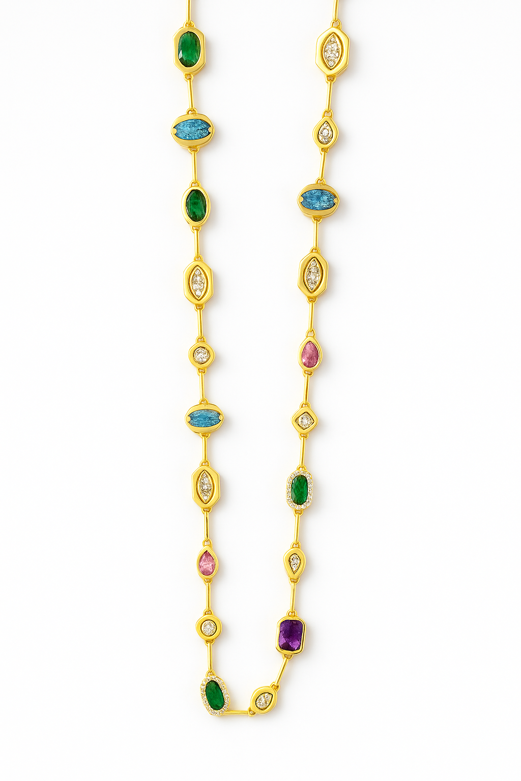 GJN064 925 sterling silver wholesale necklace