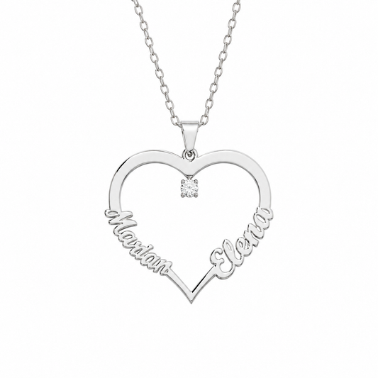 Signature Cluster Monogram Jewelry GJPJ003 925 sterling silver wholesale jewelry