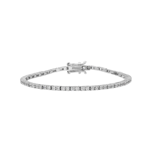 Sophisticated Zircon Luxury Tennis Jewelry GJTN015 925 sterling silver wholesale jewelry
