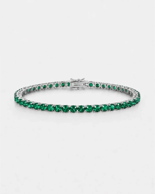 Signature Polished Classic Tennis Jewelry GJTN005 925 sterling silver wholesale jewelry