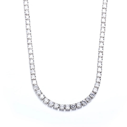 Classic Curved Pavé Tennis Jewelry GJTN009 925 sterling silver wholesale jewelry
