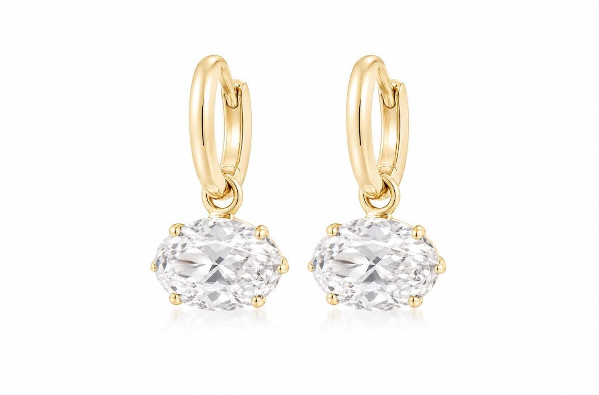 Oval Earrings – GJE214